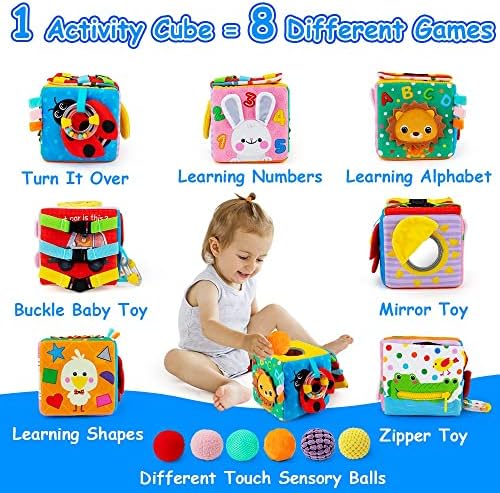 beetoy Sensory Montessori Busy Cube for Baby - Image 2