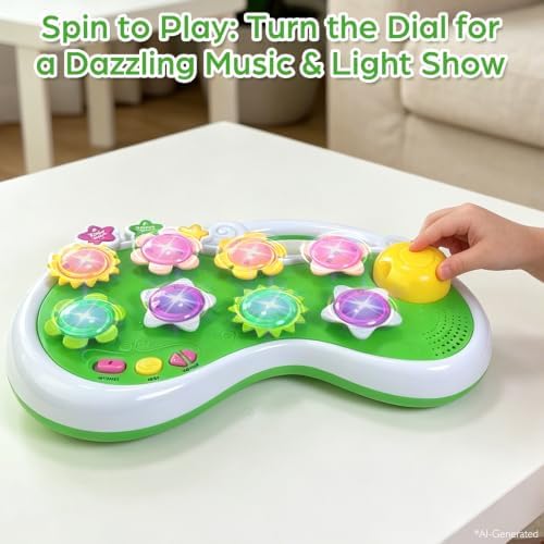 Sealive Cause and Effect Toys, Interactive Light Up Musical Activity Toy - Image 2