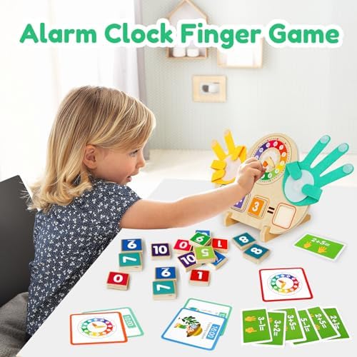 Learning Toys for Kids 3+,Montessori Preschool Educational Learning Activities Counting & Number Blocks Toys Math Games Easter Basket Stuffers Gifts for Girl Boys - Image 7