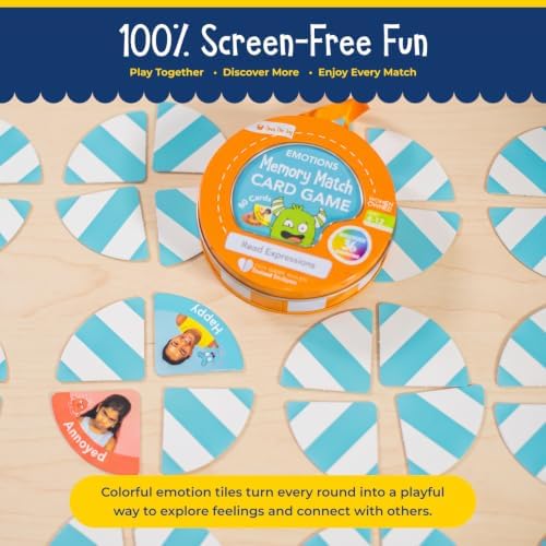 Open The Joy Emotions Memory Match Game – Kids SEL Card Game Tin - Image 7