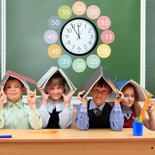 Clock Numbers Bulletin Board Kits Telling Time Teaching Clock for Kids - Image 7