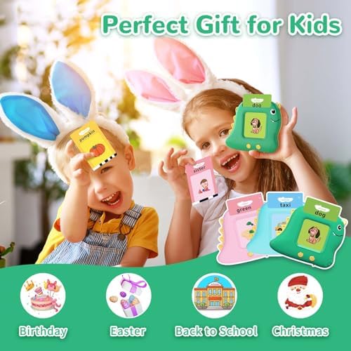 Alotwan Talking Flash Cards with 510 Sight Words, Toddler Toys for 1-4 - Image 7