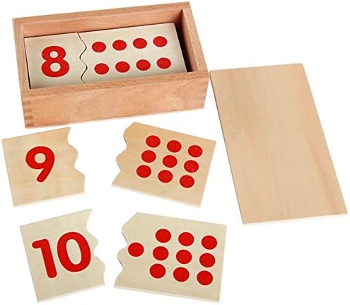 Montessori USA Montessori Math Materials Number Puzzle 1-10 for Preschool Early Learning Tool - Image 2