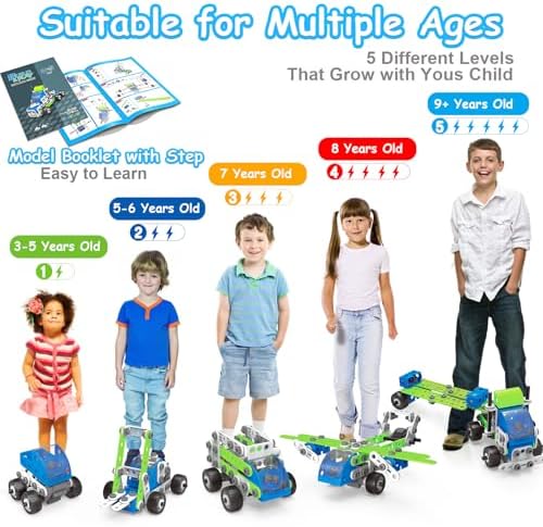 18 in 1 Educational STEM Toy for 4 5 6 7 8+ Year Old Boy Girl Birthday Gift - Image 2