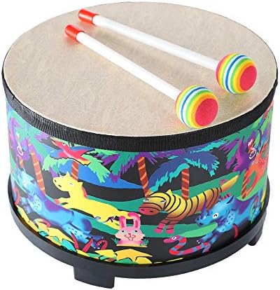 Floor Tom Drum for Kids 10 inch Percussion Instrument - Image 2