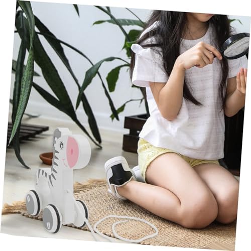 Wooden Animal Pull Along Walking Toy for Children and Babies - Image 7