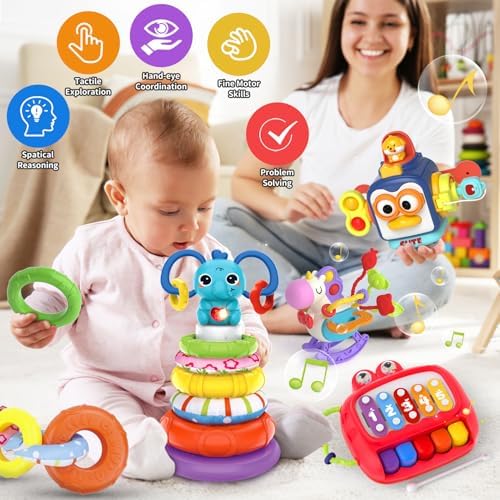 4 in 1 Baby Toys for 12+ Month, Christmas Birthday Gifts for 1 + Year old - Image 2