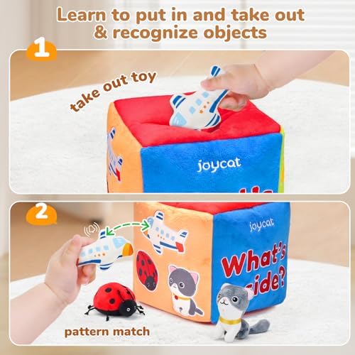 JoyCat Baby Toys 6-12 Months - Mystery Soft Box & Montessori Sensory Baby Toy Set - Image 2