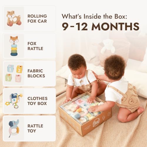 Goodevas Baby Gift Box 0-12 Months – Montessori-Inspired, for Boys & Girls - Image 7