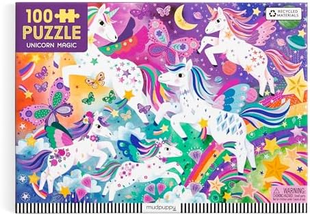 Mudpuppy - Unicorn Magic 100 Piece Jigsaw Puzzle for Kids - Image 5