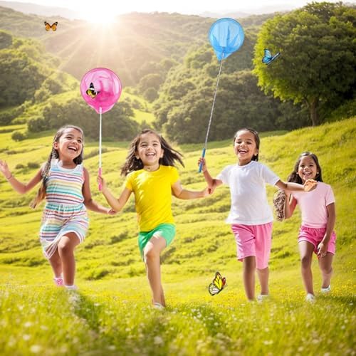 Outdoor Exploration Telescopic Bug-Catching Nets, Fishing Nets, Butterfly Nets for Children's Outdoor Exploration, Nature Exploration Toys (2 Pack) - Image 7