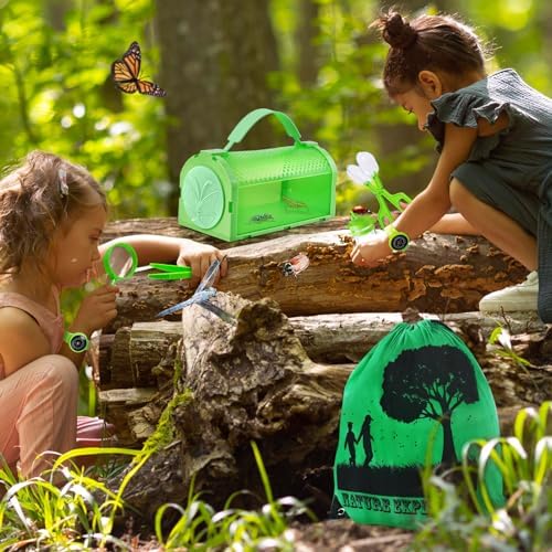 Bug Catcher Kit & Outdoor Explorer Kit for Kids, 10 Pcs Bug Catching Kit - Image 7