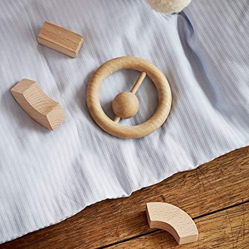 Kay Bojesen Babies Rattle | Untreated Beech | 3.3 in Diameter - Image 2