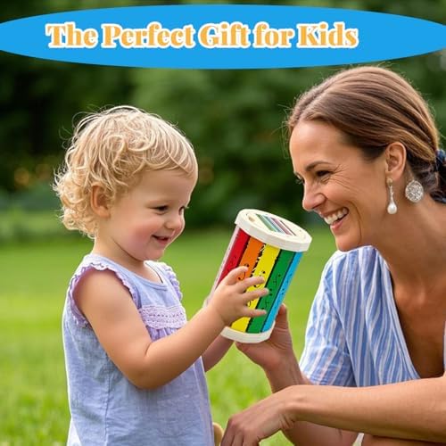 Montessori Wooden Stick Color Sorting Toys for 18+ Month, Dual Play Educational Preschool Learning Fine Motor Skills Sensory Toys for Toddlers 3-5 Year Girl Boy Birthday Gifts (Rainbow Bucket) - Image 7