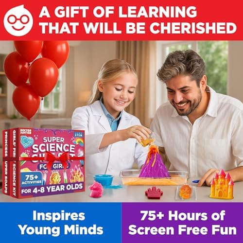 Doctor Jupiter Super Science Gift Set for Girls Ages 4+, Birthday Gift - Image 7