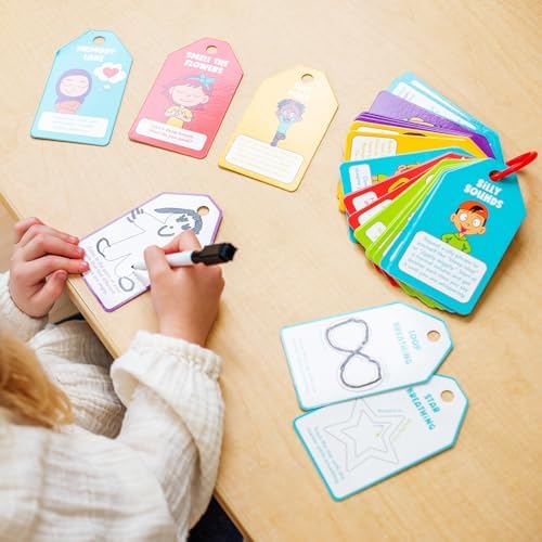 Open The Joy Dry Erase Calming Cards – Kids Mindfulness SEL Set - Image 7