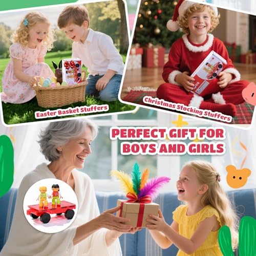 MAGBLOCK 1-Piece Car and 2-Piece Magnetic Figures People Set - Image 5