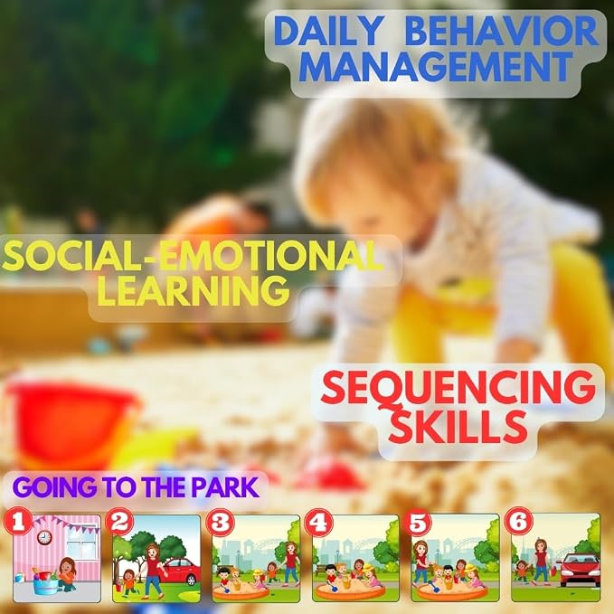 Sequencing Daily Routine Conversation Cards | Learning Material for Social Skills & Emotional Intelligence| Speech Therapy Resources | Articulation, ESL & Storytelling Cards | Sequencing Card Game - Image 8