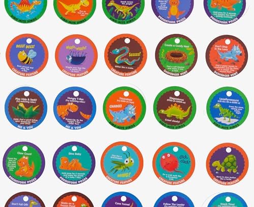 MOLLYBEE KIDS Dino Stomp and Roar, Toddler and Preschool Dinosaur Activity Cards, Gifts for 3, 4 Year Olds, Toddler Activities - Image 7