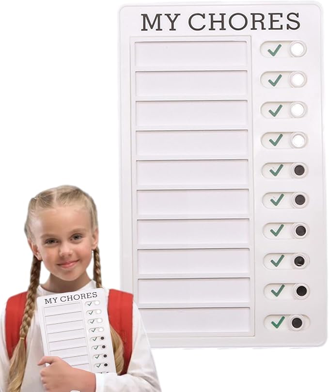 Chore Chart for Teens Replacement Cardboard Reusable Chore Chart - Image 9