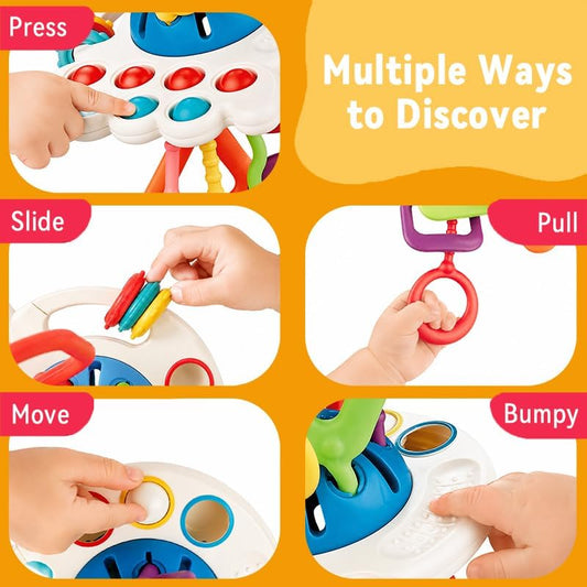Montessori Silicone Pulling Toy for Babies - Image 2