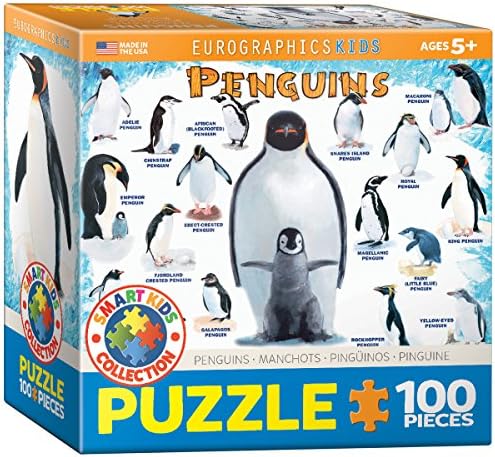 EuroGraphics Penguins Jigsaw Puzzle (100-Piece) by EuroGraphics