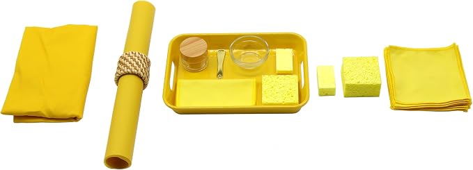 Montessori Polishing Kit (Yellow) by MVita