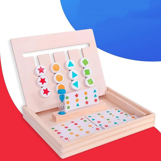 Montessori Geometric Pattern Matching Teaching AIDS for Children to Train Children's Logical Thinking - Image 2