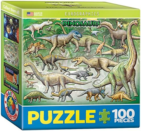 EuroGraphics Dinosaurs Mini Puzzle (100-Piece) by EuroGraphics