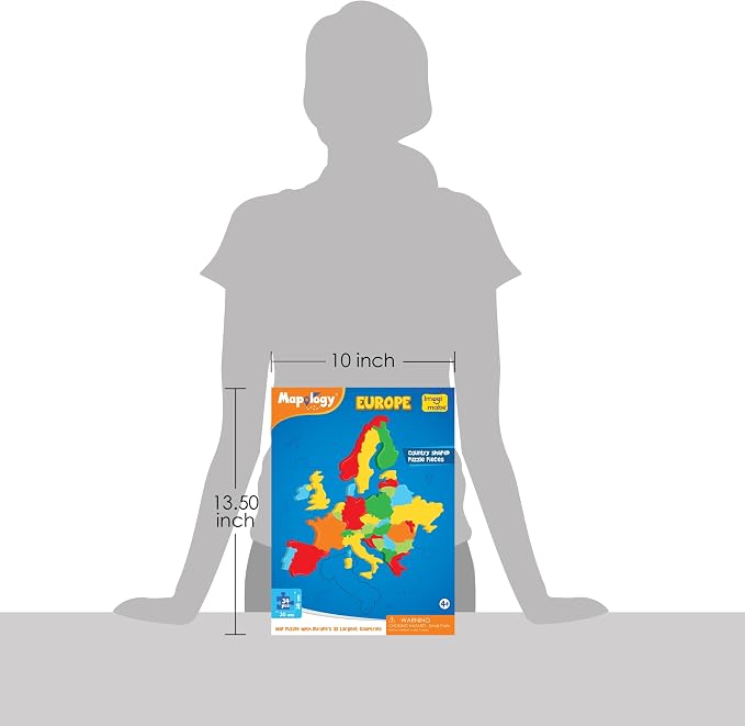 Imagimake Mapology Europe Map Puzzle, Learn Europe Geography, Ages 4+ - Image 6