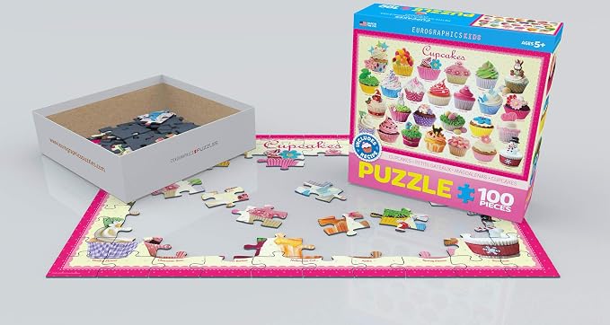 Eurographics Cupcakes Puzzle, 100-Piece - Image 3