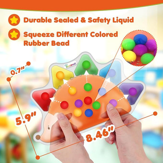 Color Sorting Sensory Toys for Kids Roadtrip Travel Essenstial for Toddler - Image 2