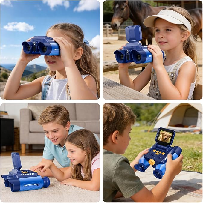 Binoculars for Kids with Night Vision - 48MP FHD Digital Camera Telescope - Image 9
