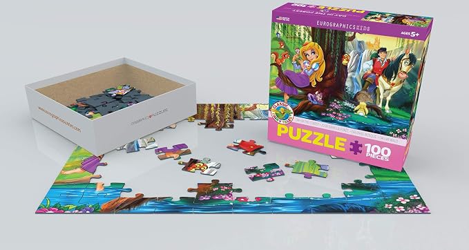 EuroGraphics Day in the Forest Jigsaw Puzzle (100-Piece) - Image 3