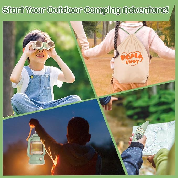 Kids Camping Set,Pretend Play Camping Gear,Ages 3+(26 PCS) - Image 7