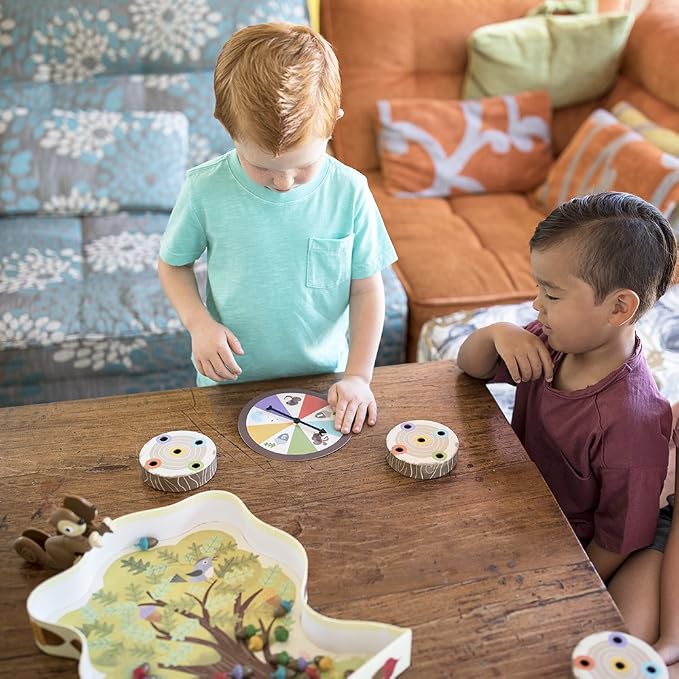 Educational Insights The Sneaky, Snacky Squirrel Game - Toddler Board Games for 3 Year Olds, Fine Motor Skills Toys for Toddlers, Color Matching Preschool Games, Tweezer Tool Fine Motor Game - Image 6