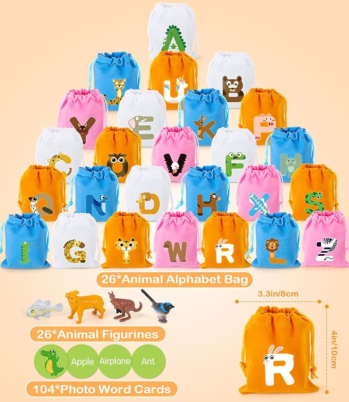 Alphabet Learning Toys for Toddlers, Word Work Small Group Set - Image 6