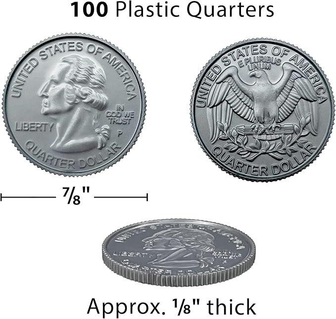 Teacher Created Resources Play Money: Quarters (TCR20656) - Image 6