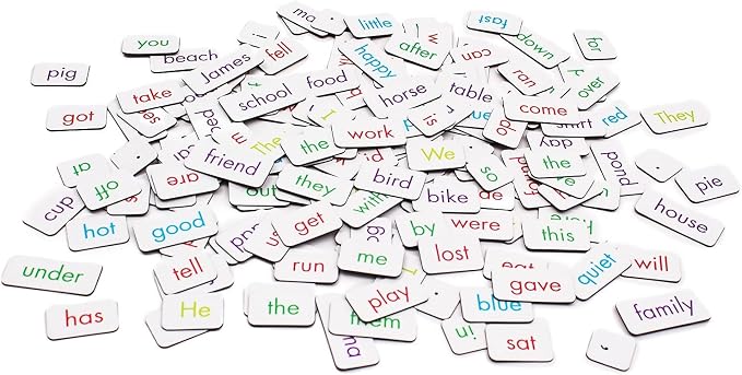 Junior Learning Rainbow Sentences, 160 Pieces, Cardboard, Magnetic - Image 4