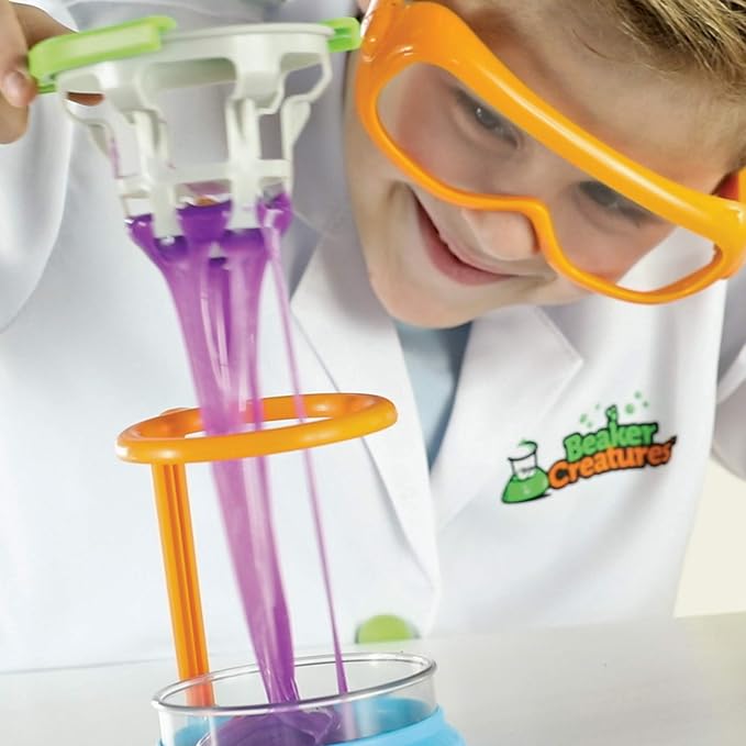 Learning Resources Beaker Creatures Alien Experiment Lab, 18 Piece Set, Ages 5+,Science Exploration, Science Kit for Kids, Fun Science Experiments for Kids - Image 7