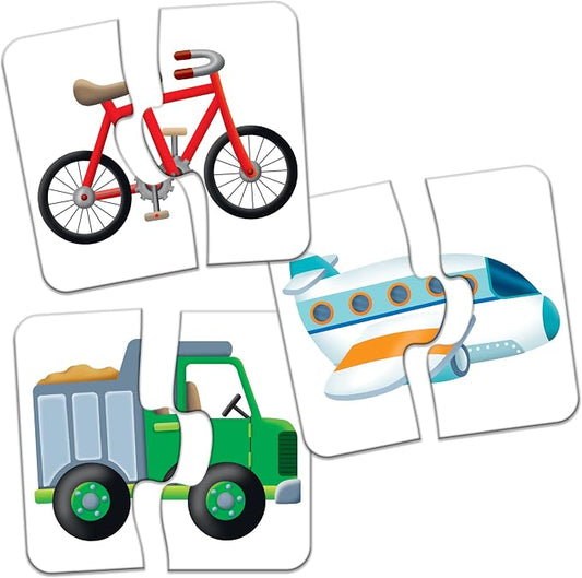 The Learning Journey: My First Match It - Things That Go - 15 Self-Correcting Vehicle Matching Puzzles - Image 2
