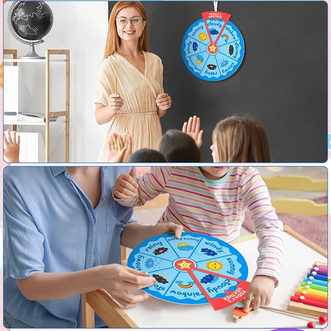Marspark Weather Wheel, Educational and Learning Activities for Kids - Image 7