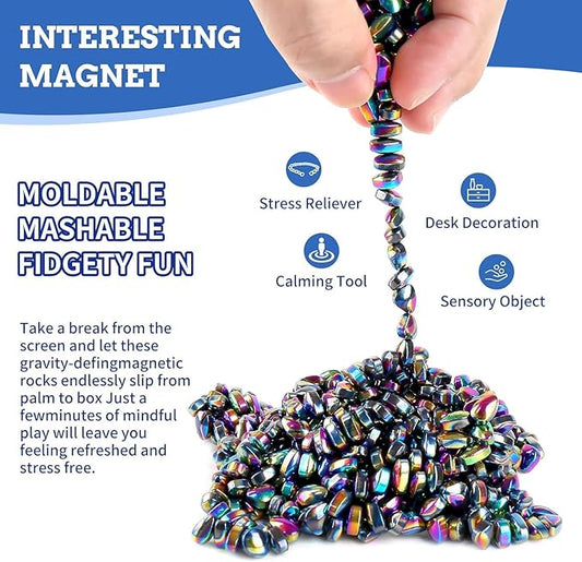 550pcs Putty, Fidget Toys, Fidget Toys Adults ,Sensory Toys,Adults Gifts,Desk Fidgets Toys for Office Stress/Anxiety Relief (550 PCS(Colour))