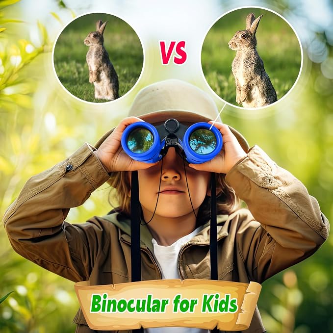 Binoculars for Kids, Kids Binoculars for 3-12 Boys Girls, Outdoor Toys - Image 6