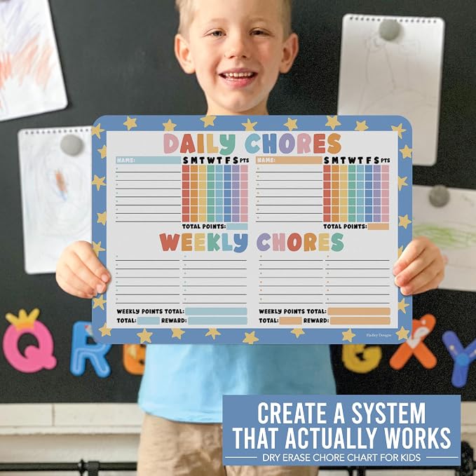 Magnetic Chore Chart for Kids Multiple Kids, Chore Board Adults and Teens - Image 9