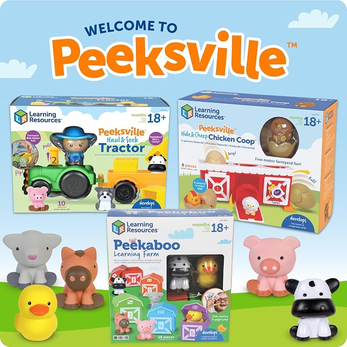 Learning Resources Peekaboo Learning Farm - Image 7
