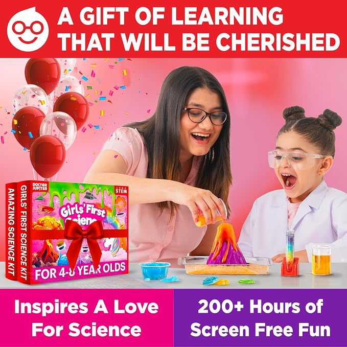 Doctor Jupiter Girls’ First Science Gift Set for Ages 4+, Birthday Gift - Image 7