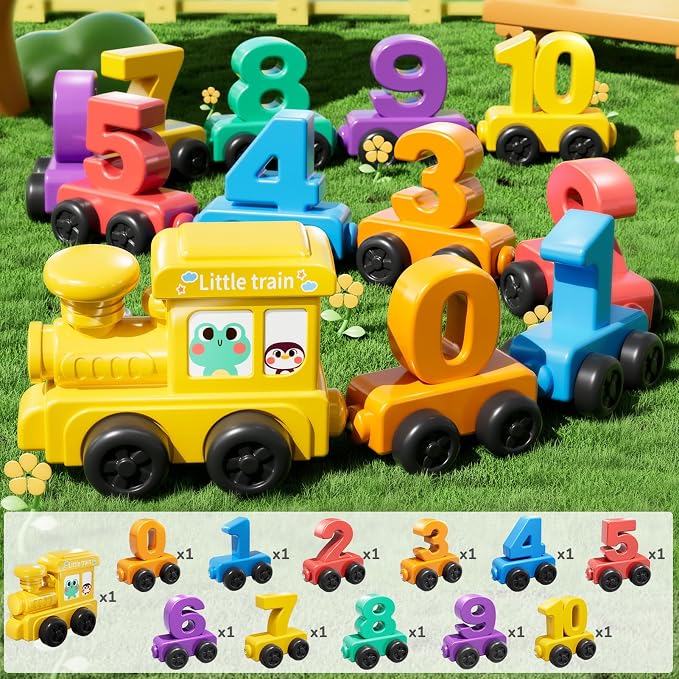JUKUDAHU Magnet Number Train Set for Toddlers 3-4 Years Old - Image 9