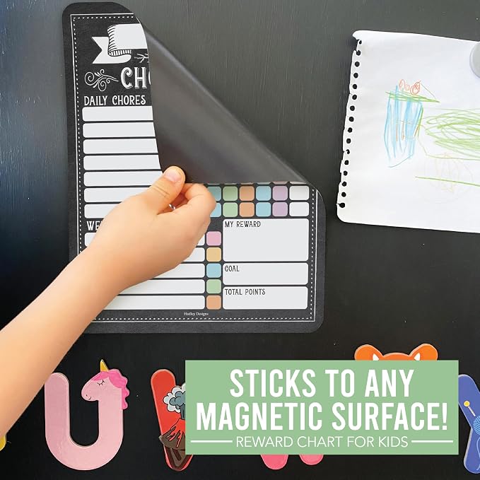 Magnetic Chore Chart for Kids Multiple Kids Chore Board for Home and School - Image 9