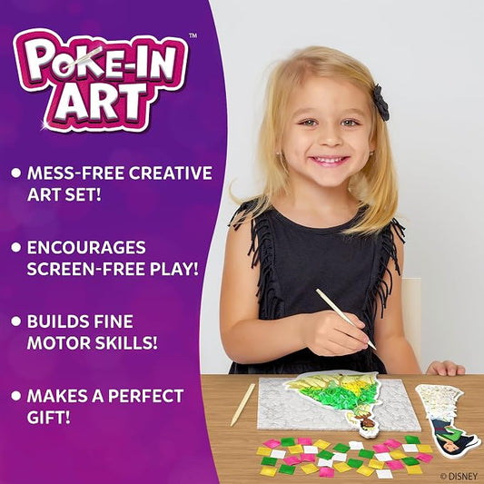 Skillmatics Poke-in Art – Disney Princesses, Wood Craft Kit, Gift for Kids - Image 2